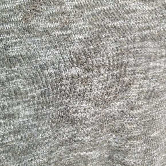 Vince heathered olive green pullover top - Picture 7 of 11